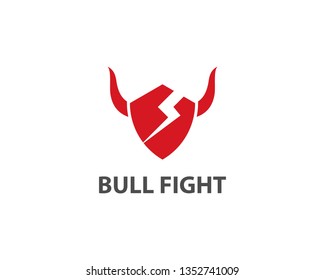 Red Bull Taurus Logo Template vector