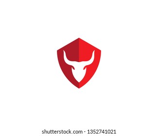 Red Bull Taurus Logo Template vector