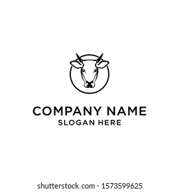 Red Bull Taurus Logo Template vector icon illustration