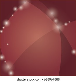 Red burgundy color abstract backgrouns with lights