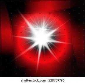 Red burst Background 