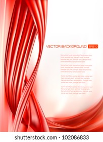 Rotes Business eleganter abstrakter Hintergrund. Vektorgrafik