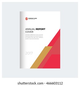 Red business multipurpose annual report brochure flyer design template vector, Leaflet cover presentation abstract geometric background, modern publication poster magazine, layout in A4 and A3 size
