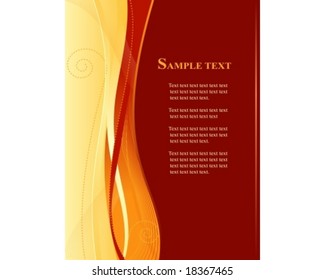 Red business, web template with space for your text. Use of global colors, no transparencies. Contains AI8-compatible EPS file.