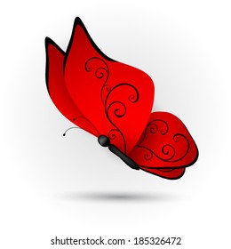 Red butterfly