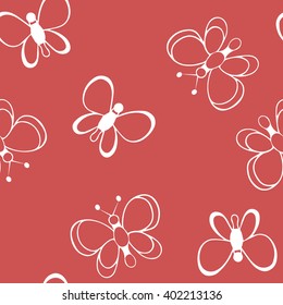 Red butterfly