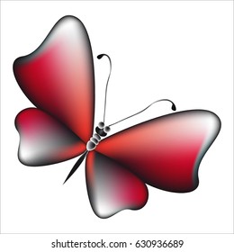 Red butterfly