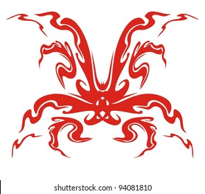 Red butterfly