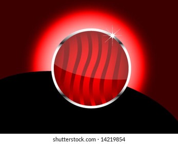 red button illustration