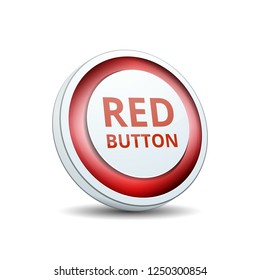 Red Button label illustration