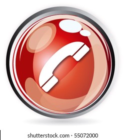 Red button phone
