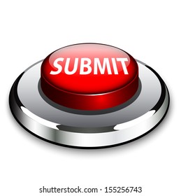 Red Button Word Submit On Stock Vector (Royalty Free) 155256743 ...