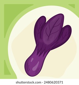 Red cabbage Bok choy square templates for social media posts. Design for kale day, healthy food health day. Green, purple Liquid stains with transparency. Post design template for harvest, vegetables.