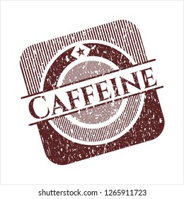 Red Caffeine distress rubber grunge texture stamp