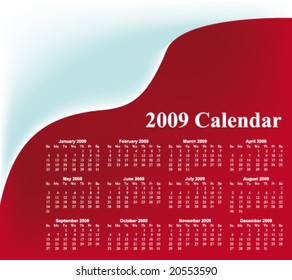 Red Calendar Stock Vector (Royalty Free) 20553590 Shutterstock