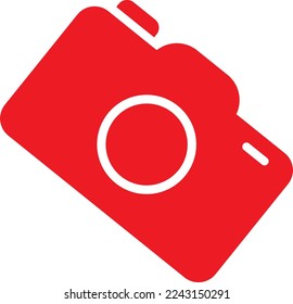 Red Camera Clip art Vector