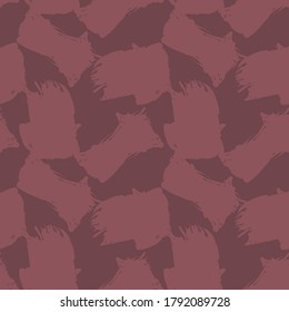 Red Camouflage abstract seamless pattern background suitable for fashion textiles, graphics