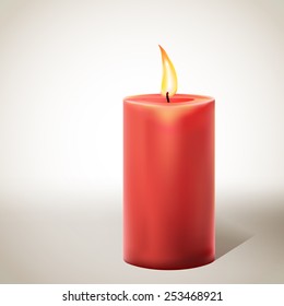 red candle background
