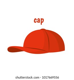 Red cap vector