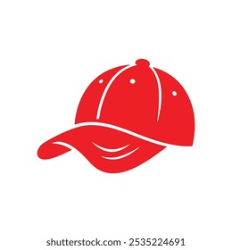 Red cap vector illustration art