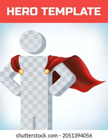 Red cape. Super hero cloak. Superhero cover. Cartoon carnival clothes. Power sign. Leadership concept. Red hero cape. Super cloak. Masquerade costume. Power concept. Leadership sign. Superhero symbol