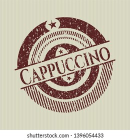 Red Cappuccino rubber grunge texture seal