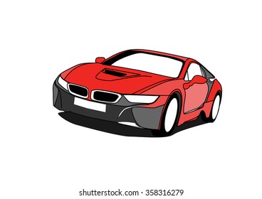 red car