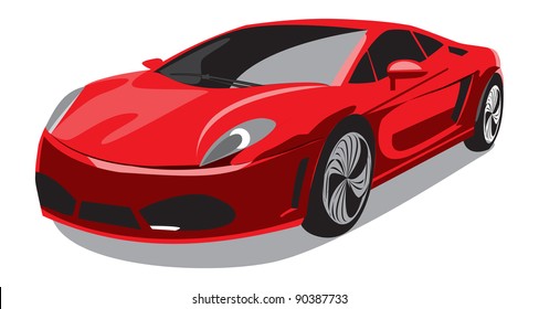 Red Car