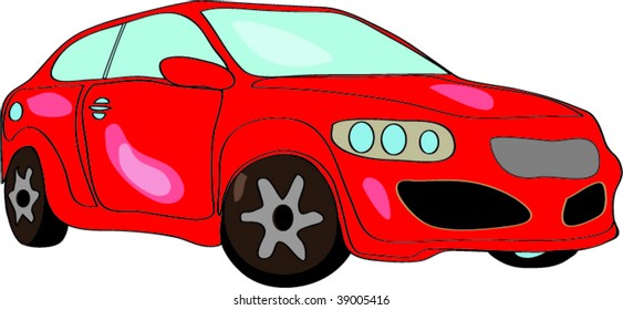 The red car of athletic prestige