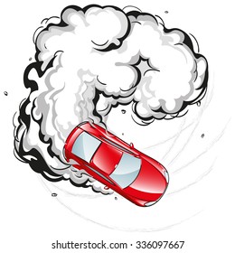 fire smoke clipart black and white cars