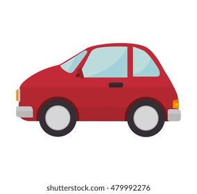 Red Car Vehicle Stock Vector (Royalty Free) 479992276 | Shutterstock