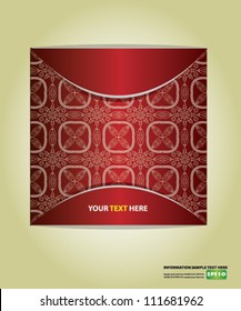 Red card,Abstract pattern,Vector