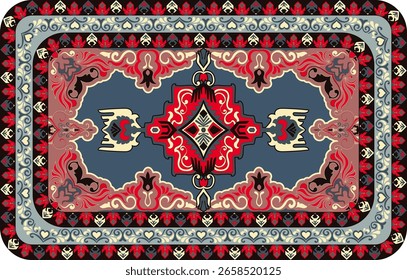 Red carpet, bed sheet, blanket pattern, geometric pattern, Aztec