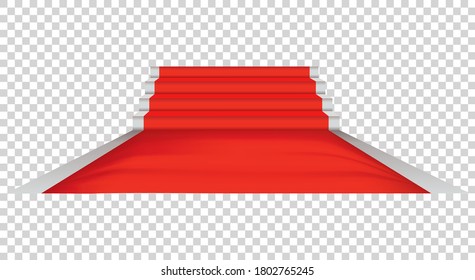 Red carpet and celebrity ceremony, event platform. Exclusive event. Movie premiere, gala, ceremony or award concept