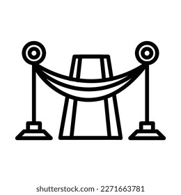 Red Carpet Icon Design For Personal And Commercial Use