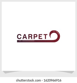red carpet icon logo design template