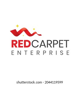 Red Carpet Line Logo Design