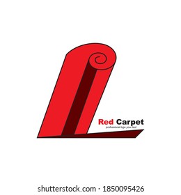 Vector de plantillas de logotipo para eventos lujosos de Red Carpet
