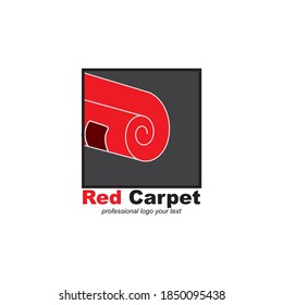 Vector de plantillas de logotipo para eventos lujosos de Red Carpet
