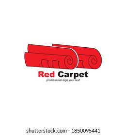 Vector de plantillas de logotipo para eventos lujosos de Red Carpet
