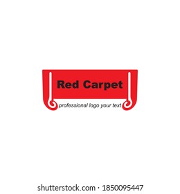 Vector de plantillas de logotipo para eventos lujosos de Red Carpet
