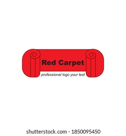 Vector de plantillas de logotipo para eventos lujosos de Red Carpet
