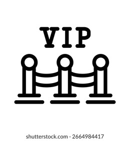 red carpet outline icon vector design good for web or mobile app
