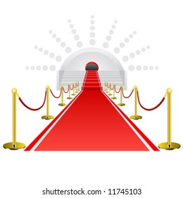 red carpet vector