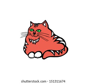 Red cat
