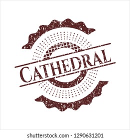 Red Cathedral rubber texture