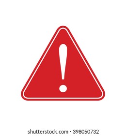 Red caution Sign Vector