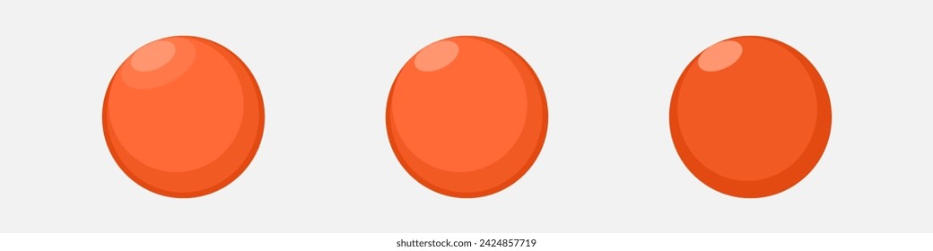 Red caviar icon set. Salmon and trout fish caviar 