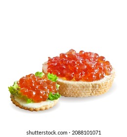Poli caviar rojo bajo. Caviar rojo fresco, nutritivo y sabroso. Ilustración vectorial. Aperitivo con caviar rojo en técnica de triangulación.