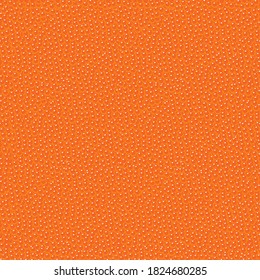 Red caviar seamless pattern. Repeating vector background, texture, Wallpaper, wrapping paper, textile or fabric on the theme of seafood. Lots of salmon ROE